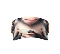 chenfandi The Silent Monkeysunhat, cappello da sole regolabile, traspirante, protezione UV, #adatto per uomini e donne, nero