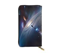 chenfandi Un affascinante portafoglio universo, portafoglio con cerniera da donna, portafoglio lungo da donna, portafoglio organizer multi-card, portafoglio && Clutch, Nero , Taglia unica