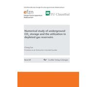 Cheng Cao Numerical study of underground CO2 storage and the utiliza (Tascabile)