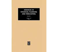 Cheng-Few Lee Advances in Financial Planning and Forecasting (Copertina rigida)