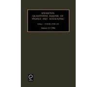 Cheng-Few Lee Advances in quantitative analysis of finance an (Copertina rigida)