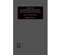 Cheng-Few Lee Advances in Quantitative Analysis of Finance an (Copertina rigida)