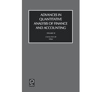 Cheng-Few Lee Advances in Quantitive Analysis of Finance and (Copertina rigida)