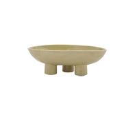CHENGAIJIAN Cesto di frutta Piatto da frutta in ceramica di alto valore in stile francese, ideale for il tavolo da tè, squisiti snack da soggiorno e display for frutta con senso di fascia alta(Green)