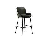 CHENGAIJIAN Sgabelli da bar Sgabello da bar semplice, isola for la casa, altezza 75 cm, sedia da bancone moderna e di lusso(Black)