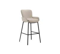 CHENGAIJIAN Sgabelli da bar Sgabello da bar semplice, isola for la casa, altezza 75 cm, sedia da bancone moderna e di lusso(White)
