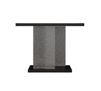 CHENGAIJIAN Tavolo da ingresso, Consolle moderna stretta in legno for ingresso, divano, scrivania e TV Tavolo consolle(Black)