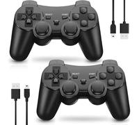 CHENGDAO Controller per PS3, Wireless Joystick per PS3 con doppio shock compatibile con Playstation 3 con cavo di ricarica