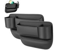 CHENGJIANSHANGMAO 2 Pezzi Organizer Sedile Auto per Ford Bronco 2016-2025, Riempitivo Fessura Laterale Scatola Portaoggetti Portabicchieri Auto Accessori