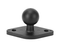 Chenglanhsjg Base per Montaggio a Sfera da 1 Pollice, per Supporti RAM, per BRCOVAN B, Lega di Alluminio di Grado Marino, Testa iniettata in Gomma Antiscivolo, compatibilità