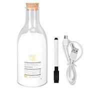 Chenglanhsjg Luce notturna per bambini, adulti, anziani, telecomando, bacheca cancellabile, lampada comodino a LED calda, aiuto per dormire sicuro, idea regalo