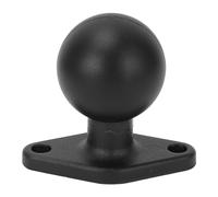 Chenglanhsjg Piastra Rotonda in Lega di Alluminio anodizzato con Base a Sfera da 1,5 Pollici con Braccio a Doppia Presa di Dimensione C per Supporti RAM