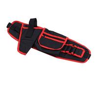chengong 3 Colori Disponibili Marsupio per Attrezzi da Giardino Cinturino Regolabile in Vita Borsa da Giardino per manutenzioni Addetti alla Manutenzione(Black Red)