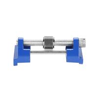 chengong Morsetto per levigatura, 3,94x1,57x1,38 Pollici con Guida di levigatura Blu a Rullo Resistente all'Usura, scalpello Piatto per Incisione Ferro Piano