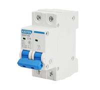CHENGPI 2 Pole 400V AC Interruttore Automatico Miniatura DZ47-63 Interruttore Automatico 16A,Interruttore Sezionatore - Montaggio Su Guida DIN