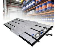 chengxiaorui Guaina riscaldante per Contenitore IBC, Riscaldatore Professionale per fusti da 275 galloni, 4000W 220V con termostato Regolabile 0 a 150°C, per fusti plastica e Metallo