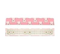 ChengyuWei Cute Cartoon PBT Spacebar Keycap - - Replacement for Universal Mechanical Keyboards (Roseate Pig)