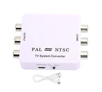 ChengyuWei PAL NTSC Format Converter, Digital Video Audio Converter Adapter, PAL to NTSC NTSC to PAL Mutual Converter with 1080P Resolution for DVD Player VCR Game Console TV Projector,