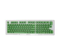 ChengyuWei PBT Translucent Mechanical Keyboard Keycaps - & Ergonomic - Ideal for Typing Enthusiasts (mini cheese green)