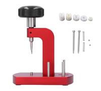 ChengyuWei Professional Watch Back Case Opener Tool Kit with Accessories, Ergonomic Design, Alloy Material, for Watchmakers and Repair Workers (Red)