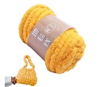 Chenille Yarn - Soft Chenille Chunky Yarn for Knitting | 20meter Chenilles Yarns for Crocheting | Soft Yarns fôr Blanket and Crocheting | Wool Balls Multipurpose fôr Blanket Scarf, Hats, Shoes, Gloves