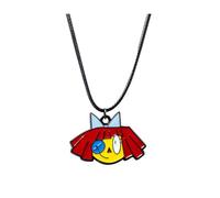 CHENJIRA The Amazing Circus Collana Cartoon Figure Cosplay Accessori The Amazing Circus Gioielli Metallo (Multicolor C)