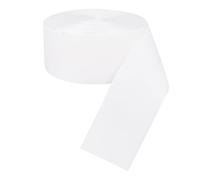Chenkou Craft - Nastro di velluto bianco, 40 mm
