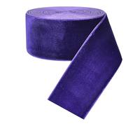 Chenkou Craft - Nastro di velluto viola 40 mm, 40 mm