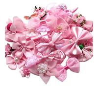 Chenkou Craft - Set di fiocchi e nastri misti, colore: Rosa, per decorazione