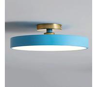 CHENKUI Plafoniera LED A Mezzo Incasso da 40W Oscuramento A Tre Colori Apparecchio per Lampada da Soffitto Illuminazione A Soffitto Semplice E Moderna Luce Piatta Circolare per Uso Domestico