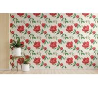 Chenlane Decalcomania Cucina Naturale Impermeabile Lavabile Bagno Rosso