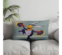 Chenlane Seta Copricuscini Rettangolari Fodera per Cuscino Bambini Rettangolare Cartone Animato Carino, Copricuscini per Divano Copricuscino Cerniera Stampe Raffinate 50x75cm