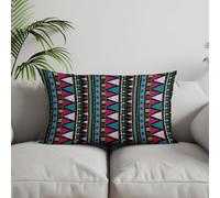 Chenlane Seta Federe Cuscini da Esterno Federe Cuscino Velluto Rettangolare Arte retrò, Fodere Cuscini Quadrati Lisce Copricuscino Testata Divano Personalizzazione Privata 30x50cm