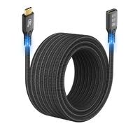 CHENLENIC Cavo di estensione USB C 3.2, Cavi di USBC Gen2 Type-c da femmina 4K@60Hz 240W Ricarica 20Gbps Trasferimento dati con SSD esterno eGPU (Estensione 20G 240W 5M)