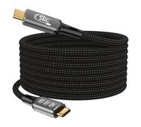 CHENLENIC Cavo USB 4, con cavo Thunderbolt 4, cavo di ricarica da 240 W, cavo dati da 40 Gbps, 8 K a 60 Hz, 4 K120 Hz, HDR, PD3.1, USB C a USB C, per hub, dock MacBook, M1 M2, M3, Mac Studio SSD