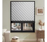 CHENMIAO Kit di Isolamento per Finestre 56 x 113 cm L'Inverno Mantiene Il Freddo Fuori Kit di Isolamento Della Finestra Include Nastro Biadesivo Personalizzabile, Grigio