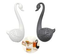 CHENNAN 2 Pezzi Tea Strainer per Tè Sfuso Set di Infusori per Tè Creativi Tè Filtro Te Forma di Animali Infusore per Te e Tisane a Forma Infusore per Tè Divertente Riutilizzabile per tazza teiera