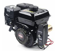 chennnls Motore orizzontale da 212 ccm con avviamento elettrico, 7,5 CV, motore a 4 tempi OHV, design Go Kart a gas, 3600 giri/min, per compressore, tosaerba, Go Kart, H0nda GX160