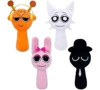Chennyfun Sprunki Peluche, Sprunki Wenda Peluche, Giocattolo di Peluche Sprunki, Sprunki Plushies Figure, Sprunki Plush Toys, Sprunki Pupazzo, Bambola di peluche Sprunki,Regali per Ragazzi e Ragazze