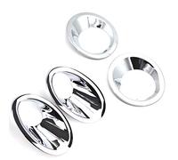 CHENSHUAI Durevole Posteriore Anteriore Fendinebbia Copertura Della Lampada Per Nissan Qashqai J10 2013 2012 2011 2010 Chrome Lunetta Stampaggio Decor Guard Trim