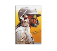 CHENSUL Fernando Tatis Jr - Stampa su tela, decorazione per la casa, decorazione moderna, 20 x 30 cm