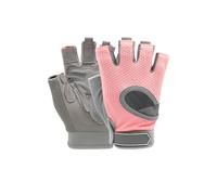 Chenxi Studio 1 paio di guanti a cinque dita per esercizi di fitness, allenamento, antiscivolo, in silicone, unisex, per sollevamento pesi, mezze dita, traspiranti