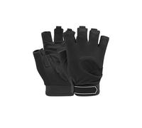 Chenxi Studio 1 paio di guanti a cinque dita per esercizi di fitness, allenamento, antiscivolo, in silicone, unisex, per sollevamento pesi, mezze dita, traspiranti