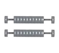 Chenxi Studio 2Pcs Scores Keeper Calcio Balilla Contatore 10 Numeri Punteggio Contatore Indicatori Per Calcio Balilla Standard Calcio Balilla Segnapunti Accessorio