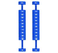 Chenxi Studio 2Pcs Scores Keeper Calcio Balilla Contatore 10 Numeri Punteggio Contatore Indicatori Per Calcio Balilla Standard Calcio Balilla Segnapunti Accessorio