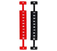 Chenxi Studio 2Pcs Scores Keeper Calcio Balilla Contatore 10 Numeri Punteggio Contatore Indicatori Per Calcio Balilla Standard Calcio Balilla Segnapunti Accessorio