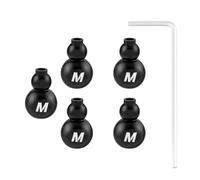 Chenxi Studio 4Pcs Biciclette Cavo Tappi Terminali In Lega di Alluminio Della Bici Della Bici Con Chiave Set Per Bici Da Strada E Mountain Biciclette In Lega di Alluminio Bici