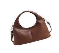 Chenxi Studio Borsa da donna in pelle pochette borsa elegante casual alla moda borsa a tracolla con cinghie rimovibili cerniera spalla borse in ecopelle, Marrone, One Size