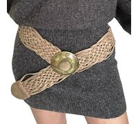 Chenxi Studio Cintura larga multiuso cachi per ballerini di palcoscenico Costume vita gioielli per il corpo versatile spiaggia moda dichiarazione comoda cintura in vita, cachi, Taglia unica