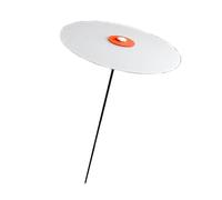 Chenxi Studio Coperture regolabili dell'ombra delle piante protezioni della protezione della struttura del metallo tettoie all'aperto per l'orticoltura del cortile 3pcs Ombrello da giardino con telaio